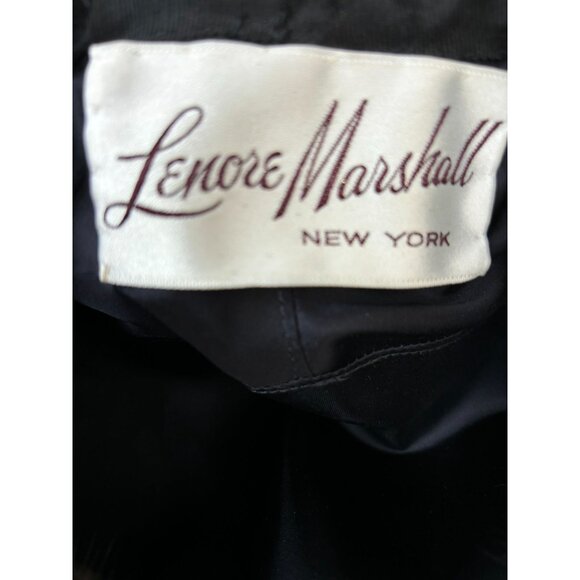 Lenore Marshall Black Natural Fur Hat #47768